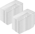 Bates- Paint Tray Liner, 4 Inch, 24 Pack, Clear, Plastic Disposable Paint Tray for Painting Walls