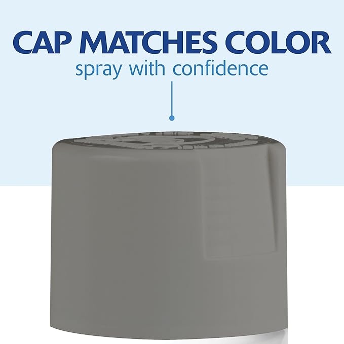 Rust-Oleum 372273- Painter's Touch 2X Ultra Cover Spray Paint, 12 oz, Phantom Gray
