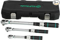 3-Piece Click Torque Wrench Set – 1/4", 3/8", 1/2" Drive, ±3% Accuracy, 72-Tooth Ratchet, Dual-Direction, Chrome Vanadium Steel, Includes Storage Cases