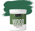 DWIL Matte Finish Furniture Paint - 16 Oz Wood Paint for Cabinets, Doors, Tables, and Dressers Refinishing - Water-Based, Non-Toxic & Odorless, Easy to Apply(Jade Mussel Green)-Without Tools