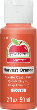 Apple Barrel Acrylic Paint in Assorted Colors (2 oz), JA20589, Harvest Orange
