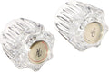 LASCO 01-9243 Delex Two Handle Trim Set with Stems, Acrylic