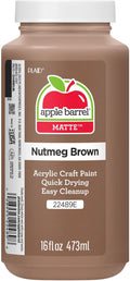 Apple Barrel Paint Acrylic, 16 oz, Nutmeg Brown