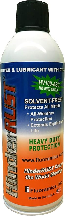 Fluoramics HV100 The Rust Shield Aerosol Spray Can 326 g (Net Wt 11.5 oz)