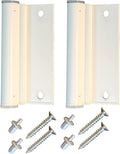 2 Pcs 2579475 Bottom/Lower Screen Door Leaf Hinge W/Screws Fit for Andersen 400 Series Frenchwood Hinged Patio Door, Lower Butt Hinge