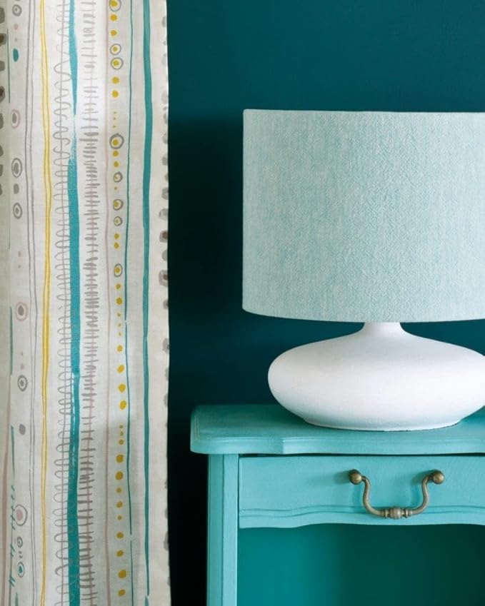 Annie Sloan Chalk Paint® (Provence, 1 Litre/33.8 Fl Oz) a unique decorative paint for furniture, cabinets and home décor with no sanding or priming