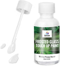 SENVEN Frosted Glass Touch Up Paint for Window Repair- Acrylic Window Privacy Paint, Waterproof & UV Resistant, Frosted Glass for Bathroom, Kitchen, Room, Sliding Door, Semi-Gloss, 1.5 oz, 30ML