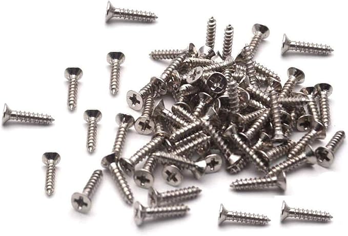 XMHF 2 Inch Butt Hinges for Cupboard Cabinet Home Furniture Hardware Door Folding Butt Hinge Silver Tone 12PCS