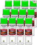 Rust-Oleum 264700-12PK Industrial Choice M1400 System Water-Based Construction Marking Paint, 17 oz, Fluorescent Green, 12 Pack