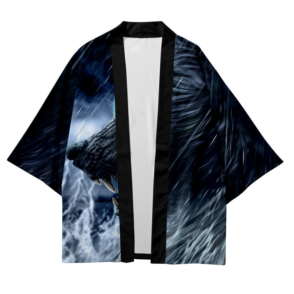 Fashionable Loose Plus Size Trendy Men's Jacket