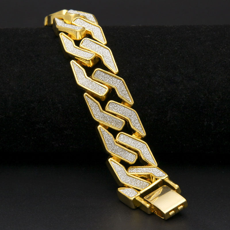Geometric Stars Shining Men's Bracelet