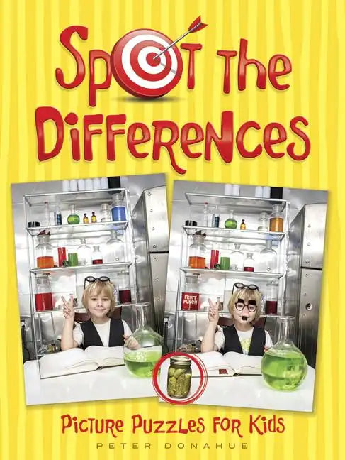 Spot the Differences Picture Puzzles for Kids Book 1 - Paperback