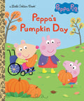 Peppa's Pumpkin Day (Peppa Pig): A Little Golden Book for Kids and Toddlers - Hardcover