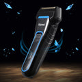 kemel Men's Rechargeable Electric Shaver for Professional Grooming