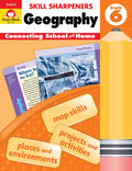 Skill Sharpeners: Geography, Grade 6 Workbook - Paperback