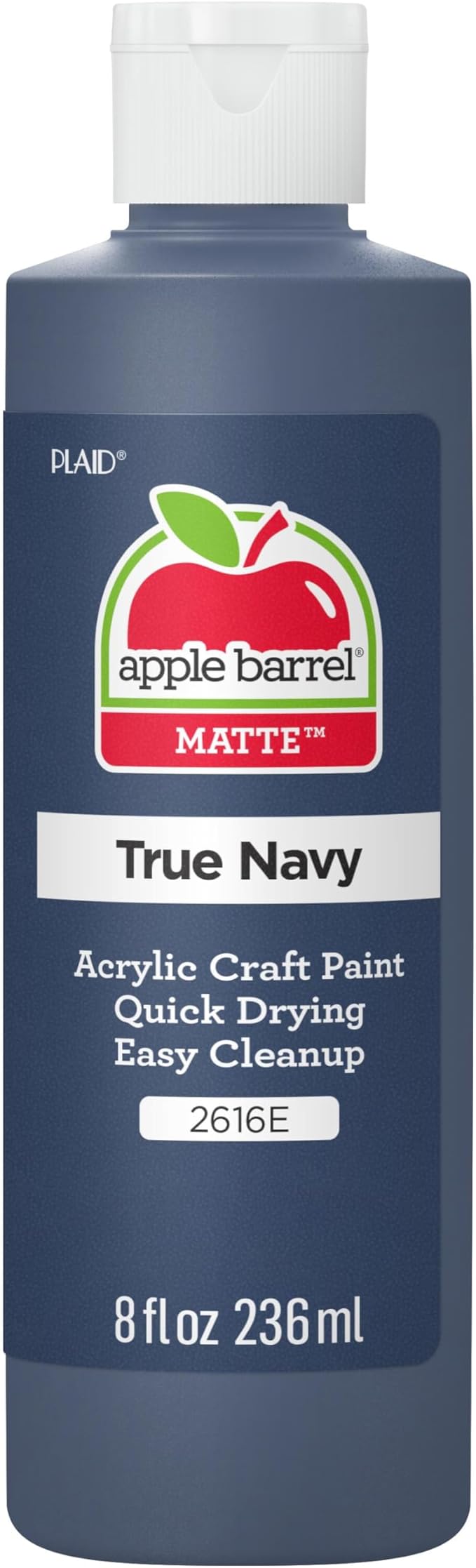 Apple Barrel, Acrylic Paint, 8 fl oz, True Navy, (Pack of 1)
