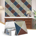 12Pack Acoustic Panels, Self-Adhesive Sound Proof Panels for Walls, 3D Retro Stylish Acoustic Brick Wall Panels, Decorative Tiles for Studio, Home, Offices, 12"×12"×0.4", Modern Serenity
