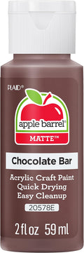 Apple Barrel Acrylic Paint in Assorted Colors, 20578, Chocolate Bar, 2 Fl Oz (Pack of 1)