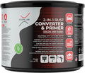 Xion Lab 2 in 1 Rust Converter & Metal Primer - Covers Up to 4X More - Industrial Grade Water Based UV Resistant Rust Reformer - No Top Coat Needed - Rust Inhibitor Works On Damp Surfaces (Pint)