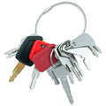 10 Heavy Equipment Key Master Set - Construction Ignition Keys Fit for Cat Caterpillar Komatsu CASE John Deere Hitachi Hyster Kobelco Heavy Equipment Machine Master Key
