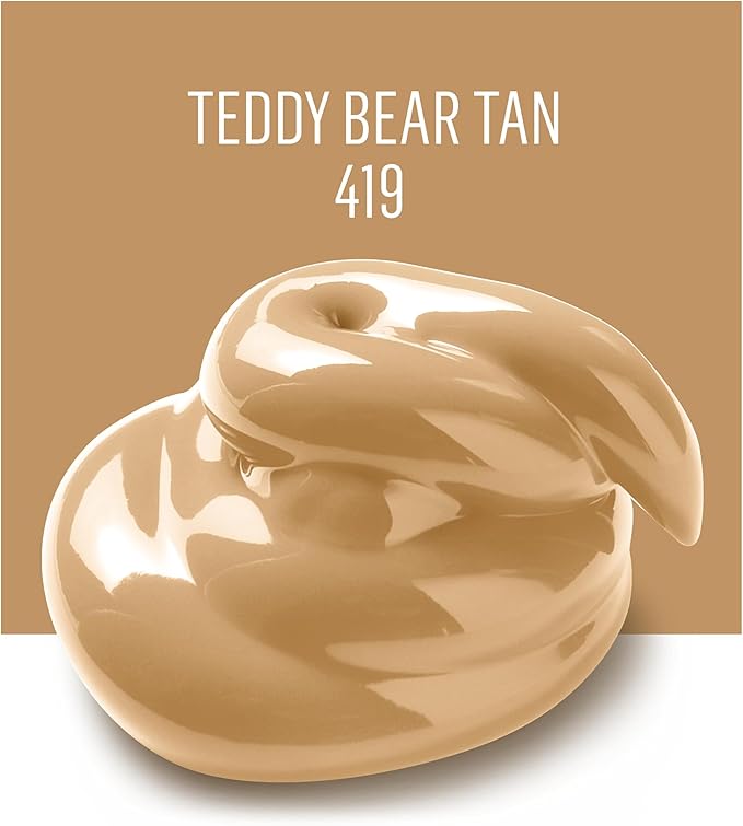 FolkArt Acrylic Paint in Assorted Colors (2 oz), 419, Teddy Brown Tan