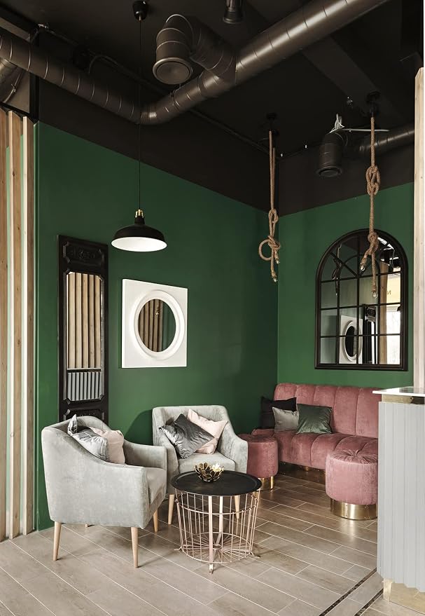 Safiyya 393"x17.7" Olive Green Peel and Stick Wallpaper Dark Green Contact Paper Self Adhesive Contact Paper Decorative Wallpaper Vinyl Rolls for Wall