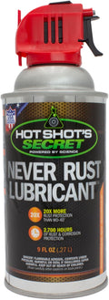 Hot Shot’s Secret Never Rust 9 oz – Anti-Rust Lubricant Spray, Penetrating Oil & Corrosion Protection