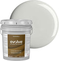 Evolve Interior Paint & Primer, Four Sheens, 1-Gallon & 5-Gallon, Designer Curated Color Palette – One-Coat Coverage, Excellent Hide, Low VOC, Low Odor, Washable Paint for Walls, Ceilings & Trim (Quiet Fog, 5 Gallon)