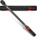 1/2-Inch Drive Click Torque Wrench-20-260 Ft-Lb for Motorcycle Car | Dual-Direction Adjustable 72 Tooth Torque Wrench(27-352.3Nm), Dual Range Scales,High 3% Precision for Truck Wheel Repair DIY