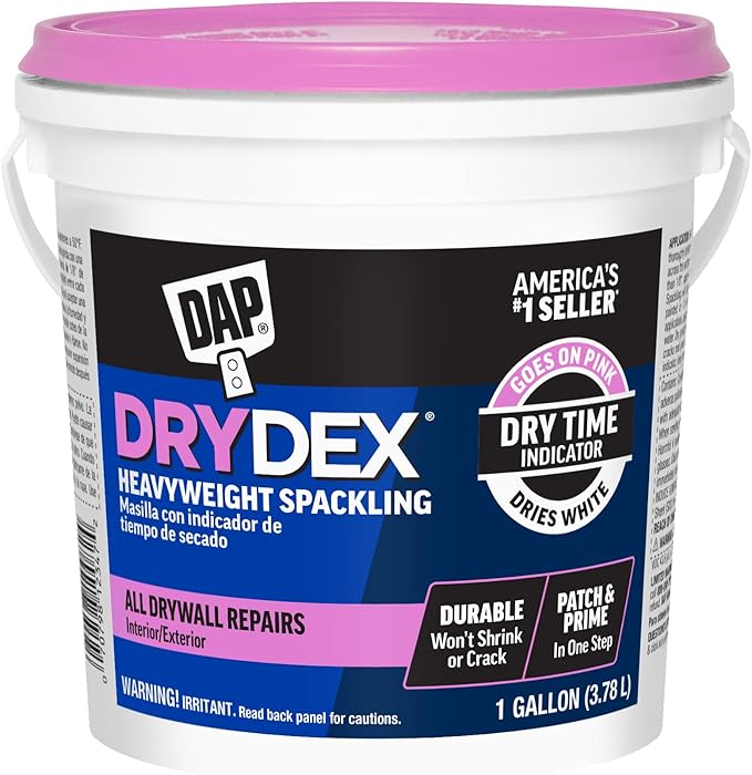 DAP 7079812347 Drydex Spackling Ga Raw Building Material, Pink/White