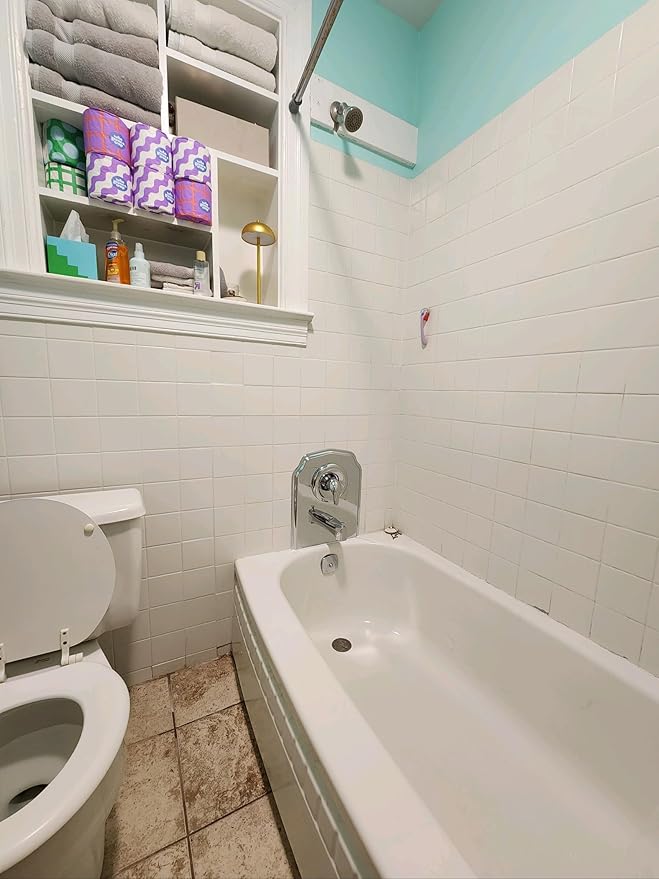 UPDATE PLATE for Single Handle Tub & Shower Valves, Space-Saving, Problem Solved (Chrome)