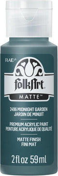 FolkArt Acrylic Paint in Assorted Colors (2 oz), 2496, Midnight Garden