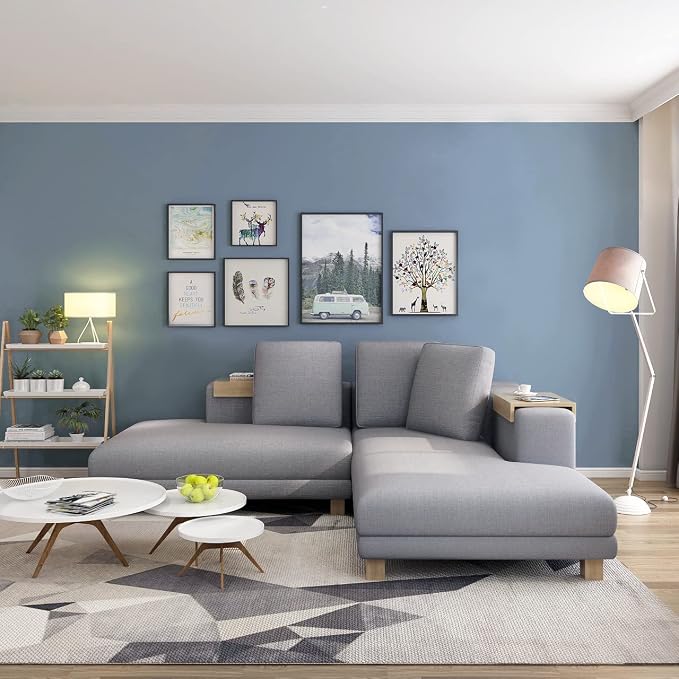 Safiyya 197"x17.7" Peel and Stick Wallpaper Blue Contact Paper Temporary Solid Color Waterproof Self Adhesive Removable Wallpaper Vinyl Rolls for Wall