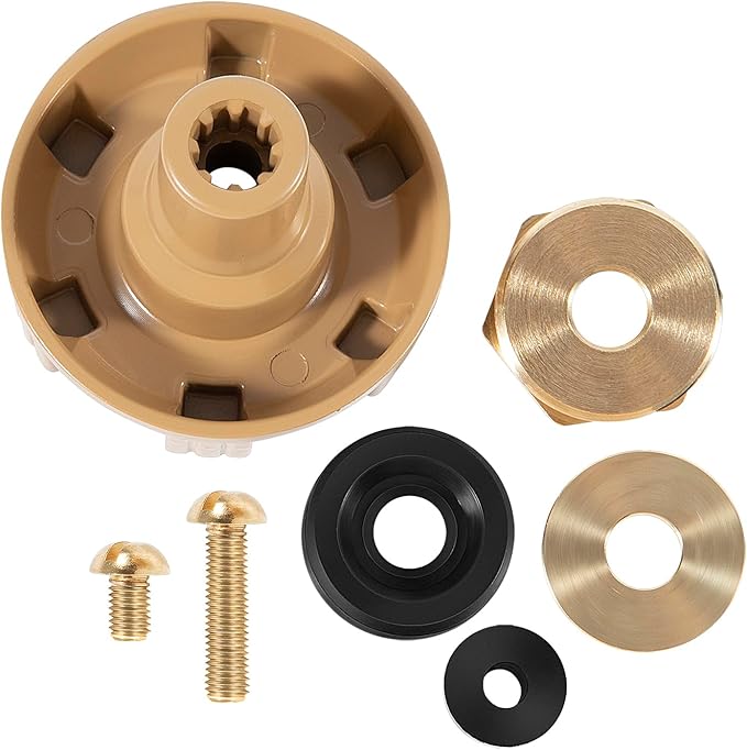 RK-14MH Faucet Repair Kit with Metal Handle Compatible with Woodford Outdoor Faucet Model 14 & 18 - Leak-Proof Replacement Set -Fits Hose Bib, Spigot, Wall Hydrant, Garden Valve Repairs - Leak Fix Set