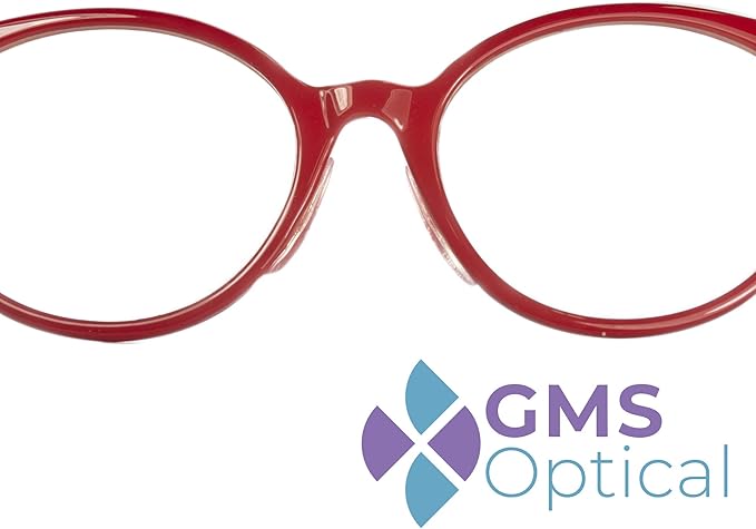 GMS Optical 1.3mm Ultra-Thin / 18mm Long Length - Anti-Slip Adhesive Contoured Silicone Eyeglass Nose Pads with Super Sticky Backing for Glasses, Sunglasses, and Eye Wear (5 Pair)(Clear)