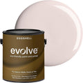 EVOLVE Interior Paint & Primer, Eggshell (Pale Pink), 1 Gallon – One-Coat Coverage, Excellent Hide, Low VOC, Low Odor, Washable Paint for Walls, Doors & Trim