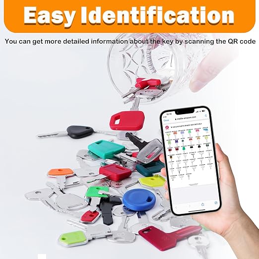 39 Full Range Heavy Equipment Keys-Construction Master Ignition Keys for Homeowners Genie JLG CAT Caterpillar Volvo JCB JD H800 Bobcat Terex Hyster Komatsu 787 Indak Kubota Holland Excavator