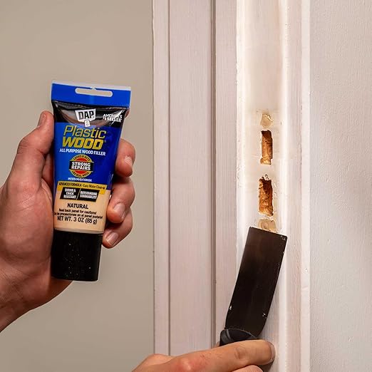 DAP Plastic Wood All Purpose Latex Wood Filler,Natural,3 Oz (7079800580),(Pack of 2)