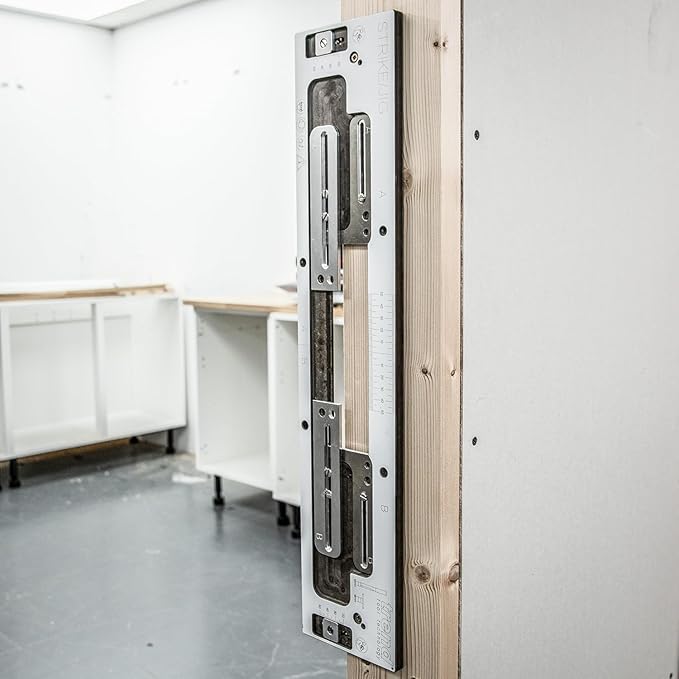 Trend Door Installation Kit, Includes the Adjustable AnyDoor (2'6"–9'), Foot-Operated Door Lifter, Door Stand, Lock & Strike Plate Jigs and Professional Router Bit, U*H/JIG/D9/B3