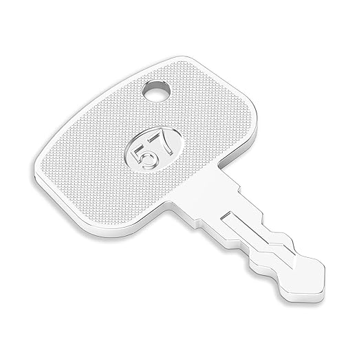 68920 Ignition Keys, 10 Pack PL501-68920 Kubota Keys fits Cart Truck Kubota Tractor Loader RTV900 RTV500 BX1850, SVL90 SVL75
