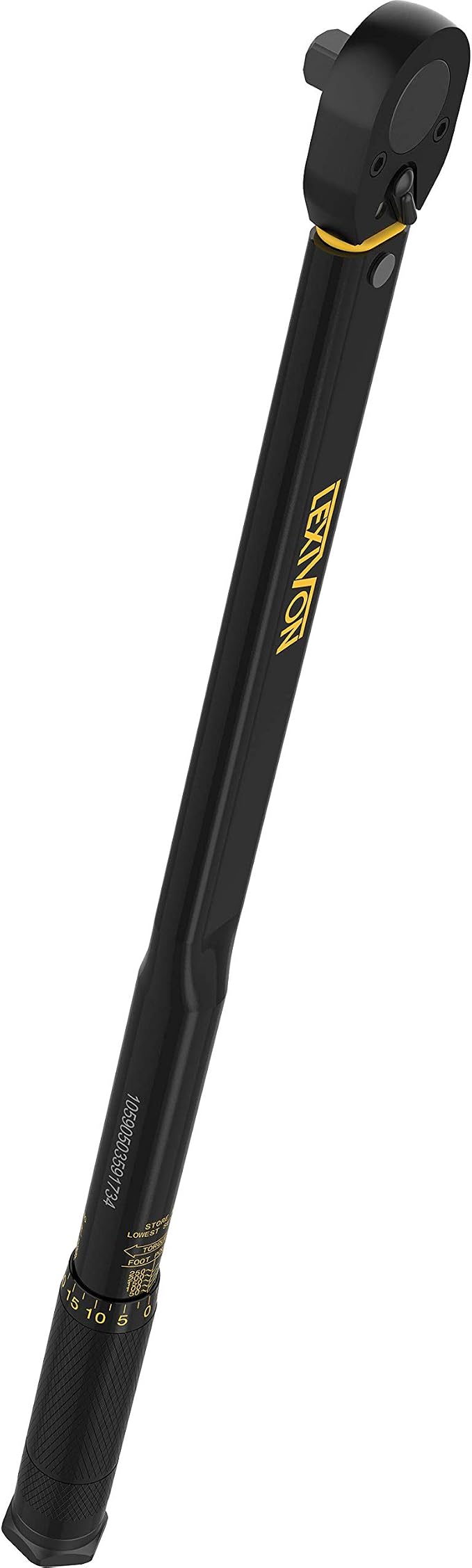 LEXIVON 1/2-Inch Drive Click Torque Wrench 25-250 Ft-Lb/33.9-338.9 Nm (LX-184)