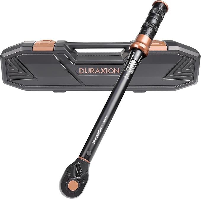 Torque Wrench 3/8-Inch Drive Dual Range Scales 10-110 Ft-Lb/13.56-149.14Nm | ±3% Precision, 72 tooth Dual-direction Torque Wrenches for Bike, Motorcycle and Car Repair