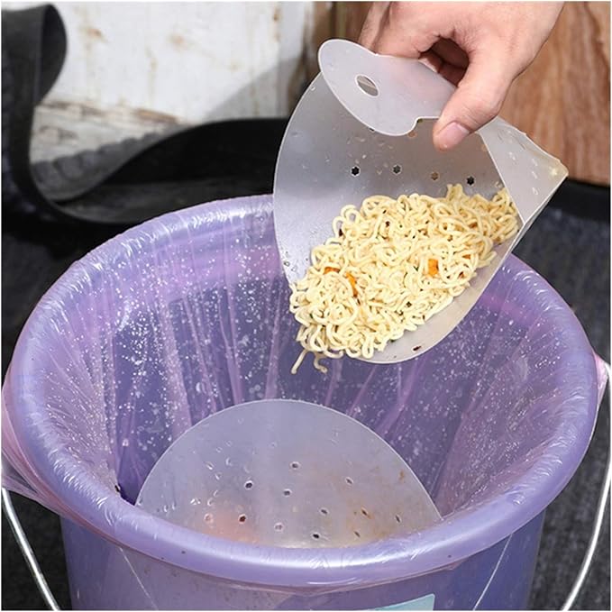 Water Filter, Foldable Kitchen Sink Strainer Self-Standing Filter Food Vegetable Stopper Drain Gadgets, 10PCS Jingxin