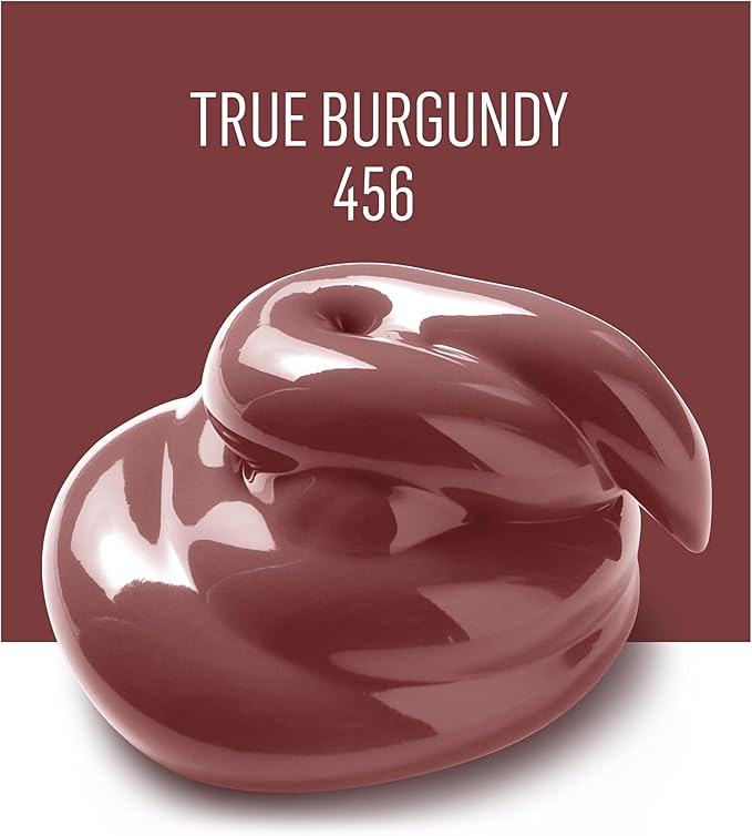 FolkArt Acrylic Paint in Assorted Colors (2 oz), 456, TRUE Burgundy