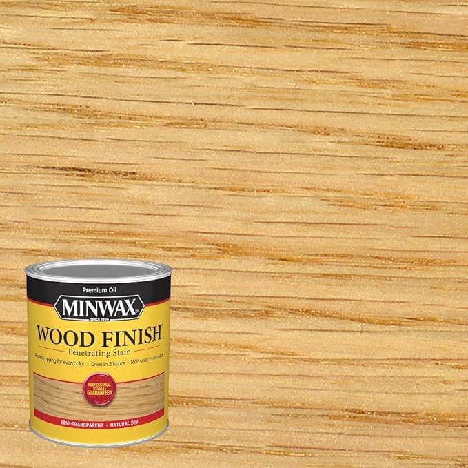 Minwax 70000444 Wood Finish, Natural, 1 Quart