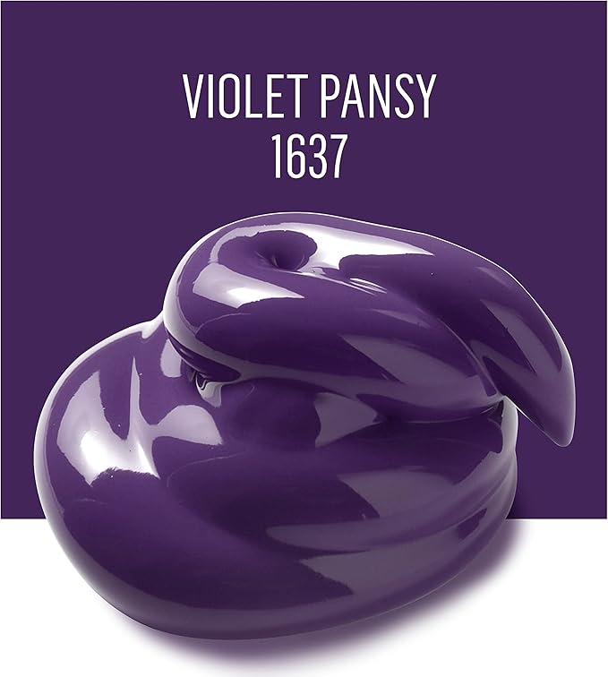 FolkArt Outdoor Acrylic Paint, 2 oz, Violet Pansy