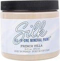 Dixie Belle Silk All-in-One Mineral Paint | French Villa (16oz) | Soft Warm Greige All-in-One Water Based Primer + Topcoat | Durable Furniture Paint | Low Reflective Finish