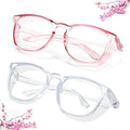 SQIMZAR Safety Glasses Goggles For Women Nurses Protective Eyewear,Anti Fog Safety Goggles