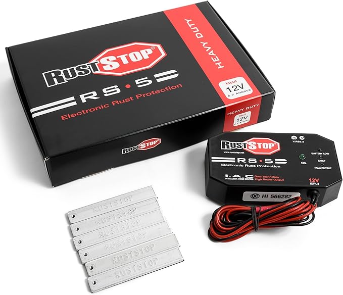 RS-5 Heavy Duty Electronic Rust Protection for All Types of Vehicles