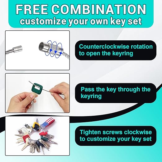 115 Non-Duplicated Full Range Master Equipment Keys Set, Original Construction Excavator Dumper Dozer Ignition Operator Keys for John Deere CAT Sany Daewoo Kubota KOM JCB Case Takeuchi Hyster and More